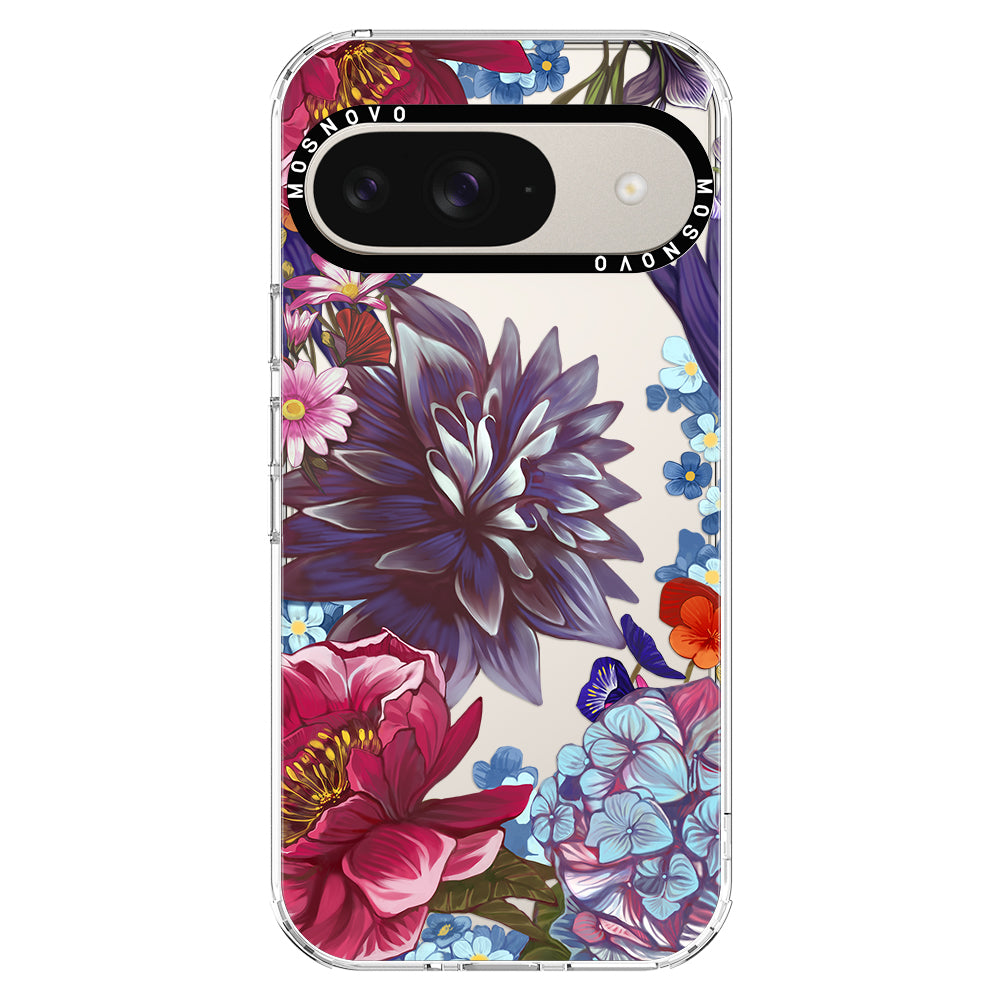 Lilac Floral Phone Case - Google Pixel 9 Case