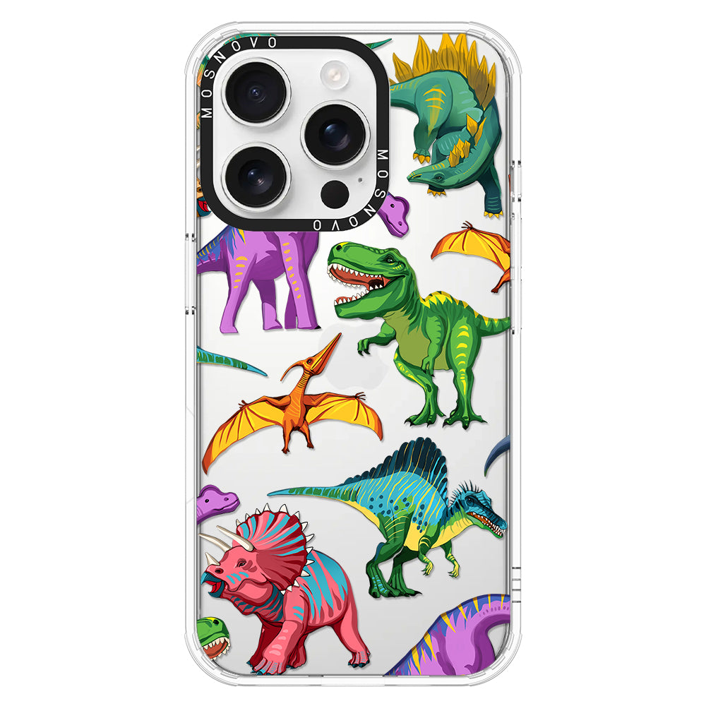 Dinosaur World Phone Case - iPhone 16 Pro Case - MOSNOVO