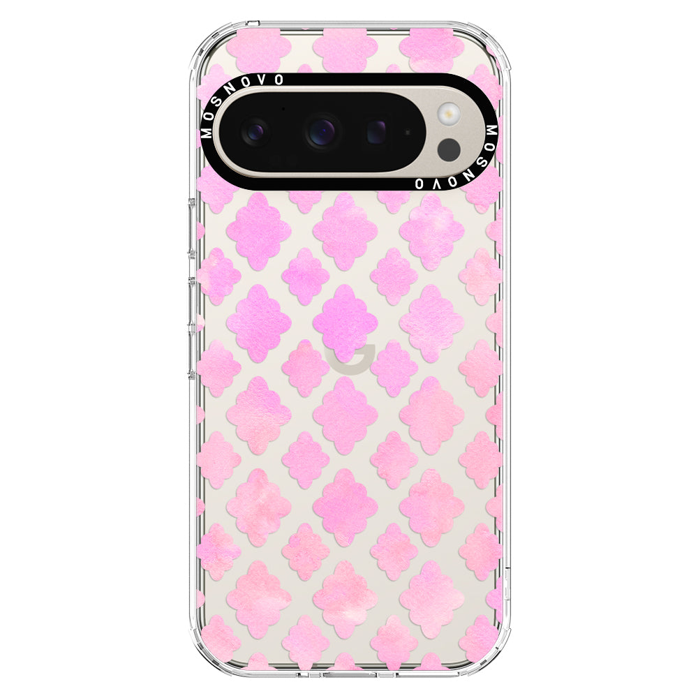 Pink Flower Diamond Phone Case - Google Pixel 9 Pro Case