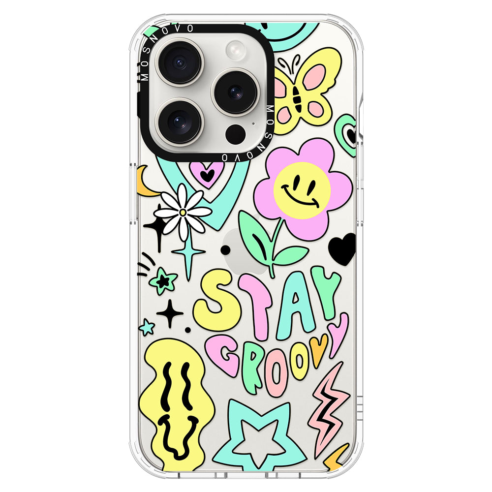 Stay Groovy Phone Case - iPhone 16 Pro Max Case