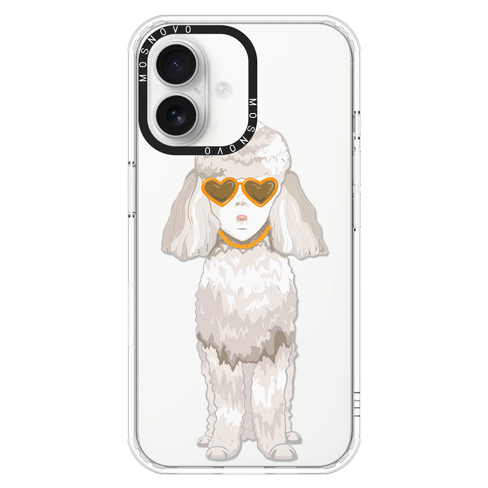 Poodle Phone Case - iPhone 16 Plus Case - MOSNOVO