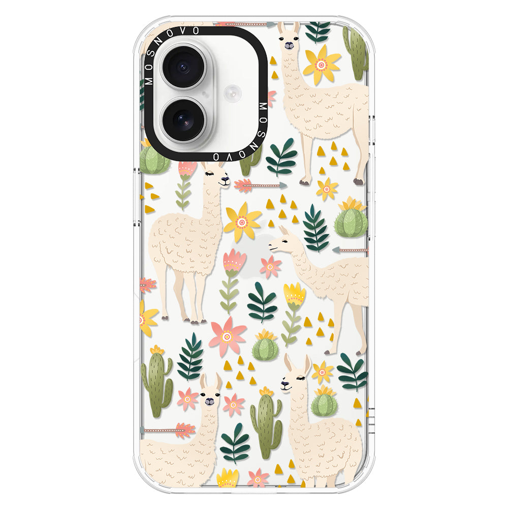 Desert Llama Phone Case - iPhone 16 Case - MOSNOVO