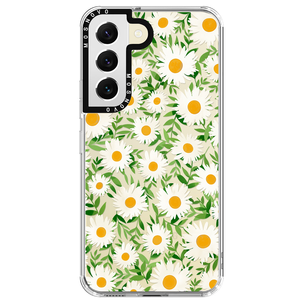 Daisies Phone Case - Samsung Galaxy S22 Plus Case