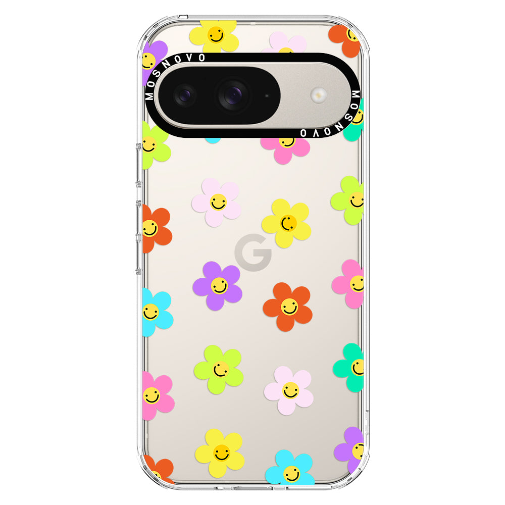 Smile Floral Phone Case - Google Pixel 9 Case