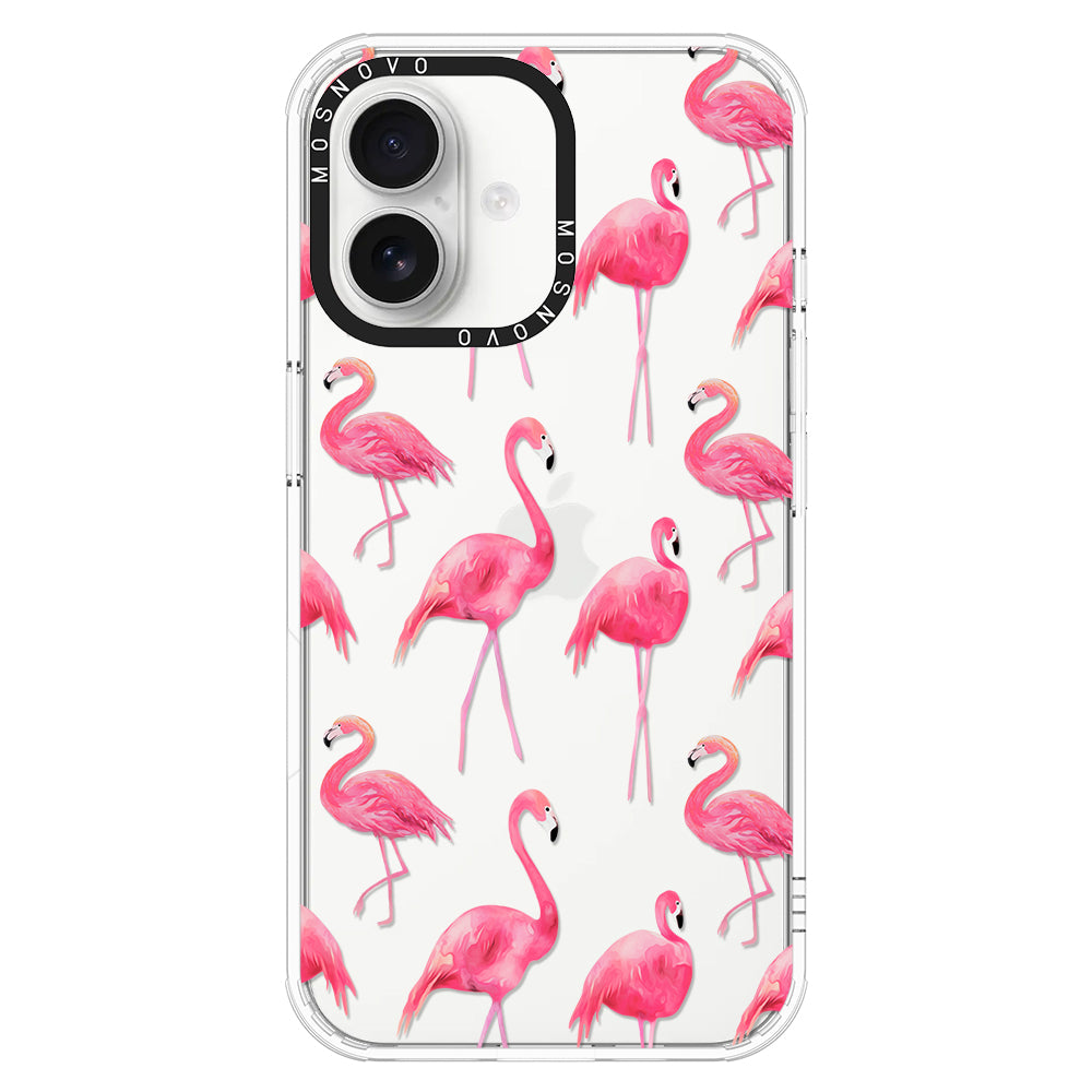 Flamingo Phone Case - iPhone 16 Plus Case - MOSNOVO