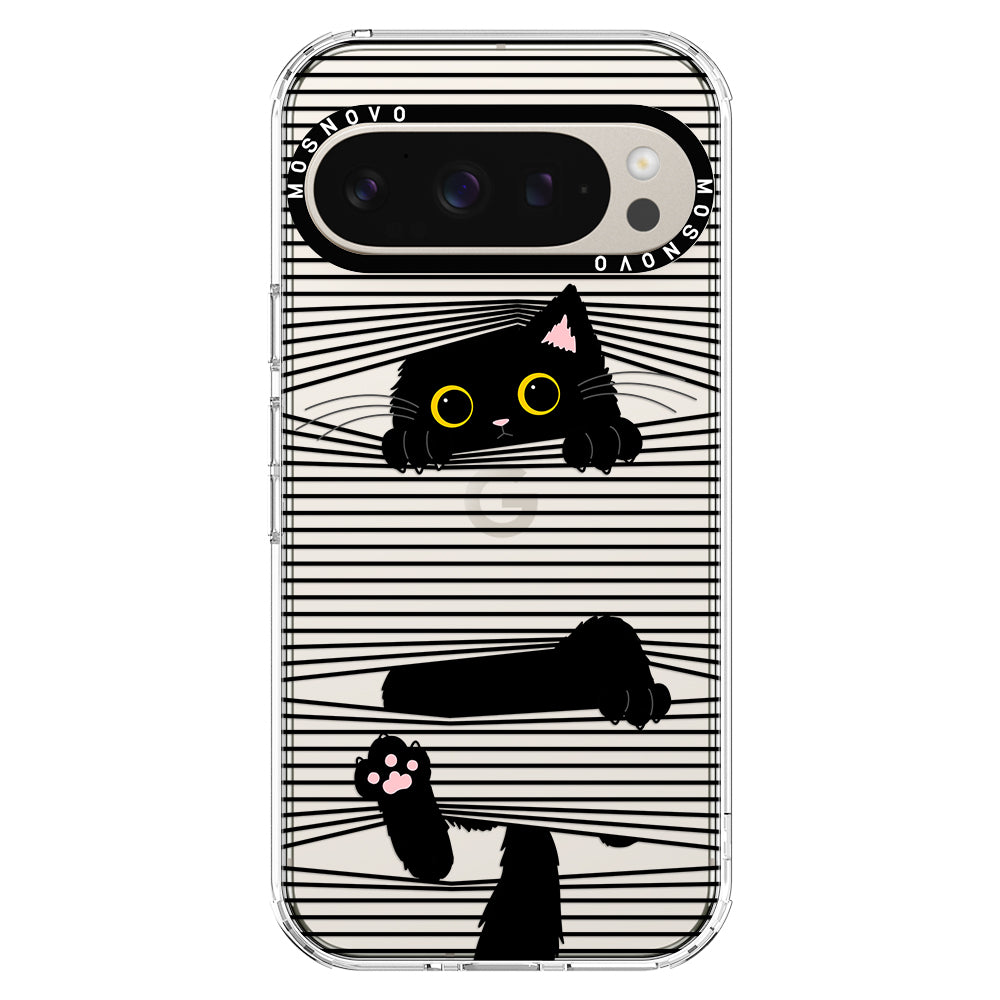 Hidden Black Cat Phone Case - Google Pixel 9 Pro XL Case