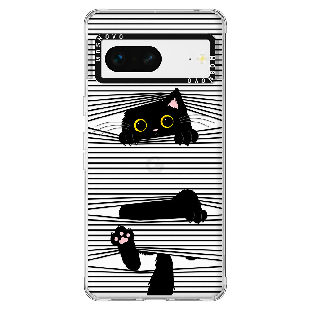 Hidden Black Cat Phone Case - Google Pixel 7 Case