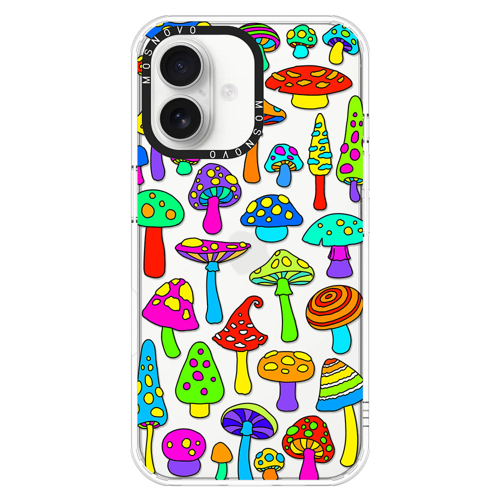 Wild Mushroom Phone Case - iPhone 16 Plus Case - MOSNOVO