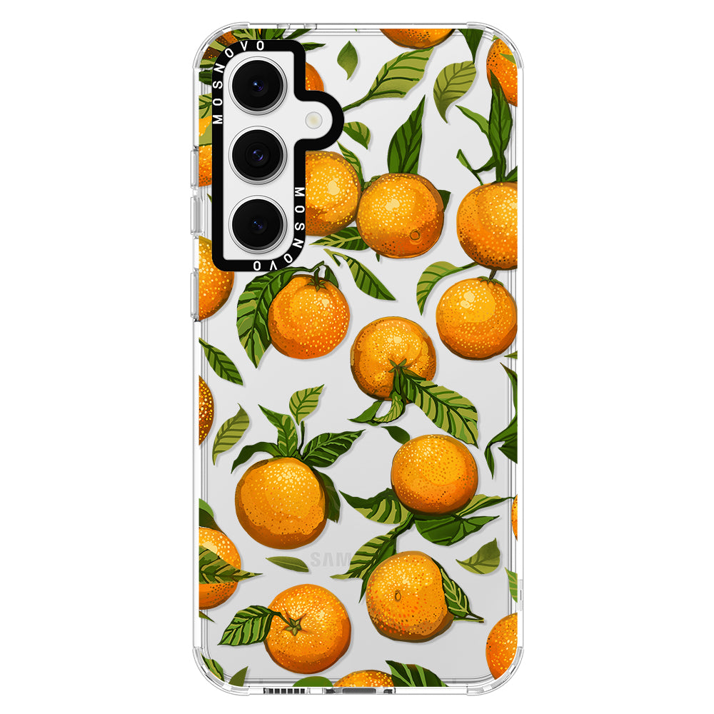 Tangerine Phone Case - Samsung Galaxy S24 FE Case - MOSNOVO