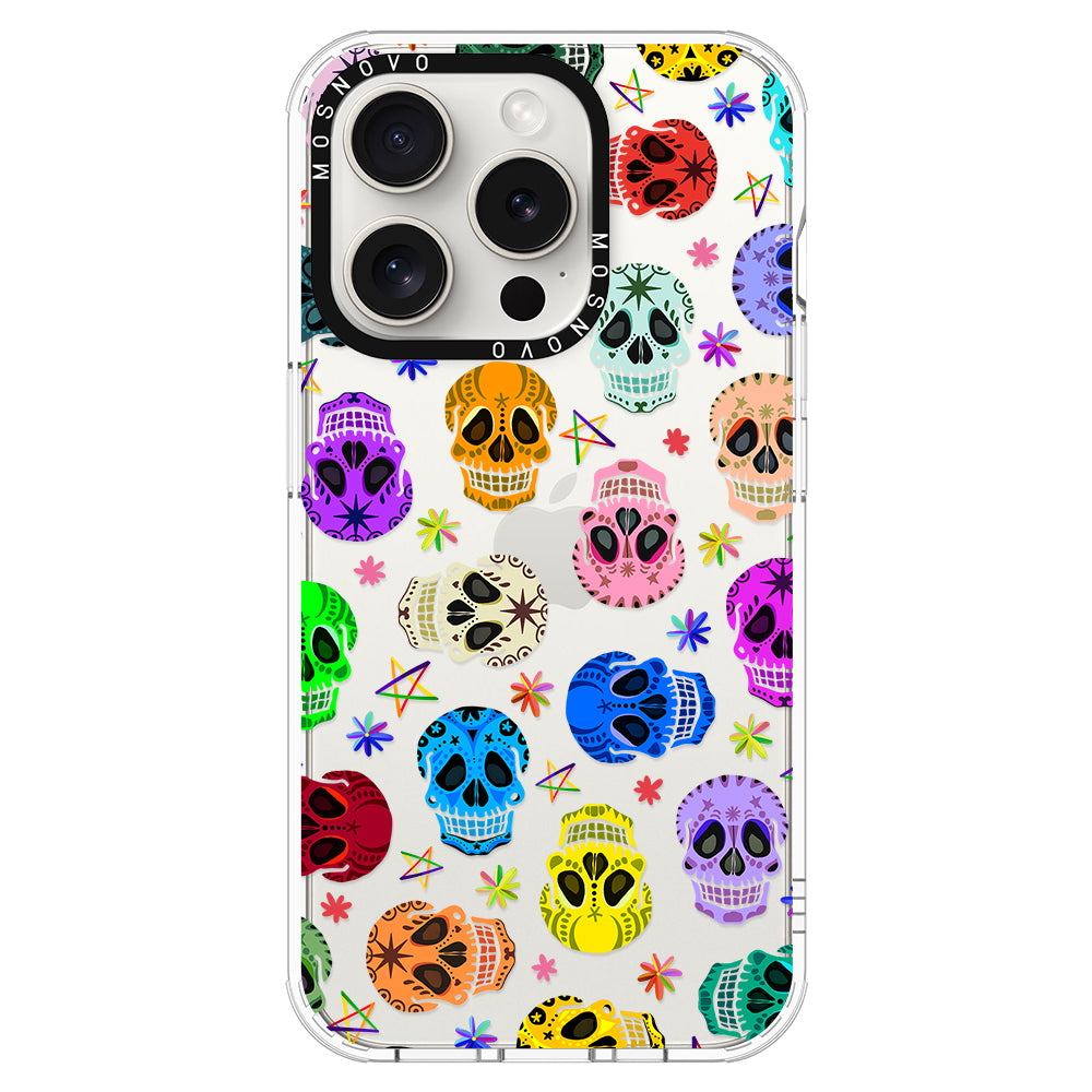 Skull Phone Case - iPhone 16 Pro Max Case - MOSNOVO