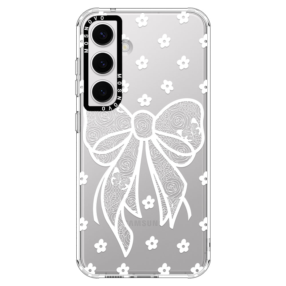 Lacey Bow Phone Case - Samsung Galaxy S24 Case