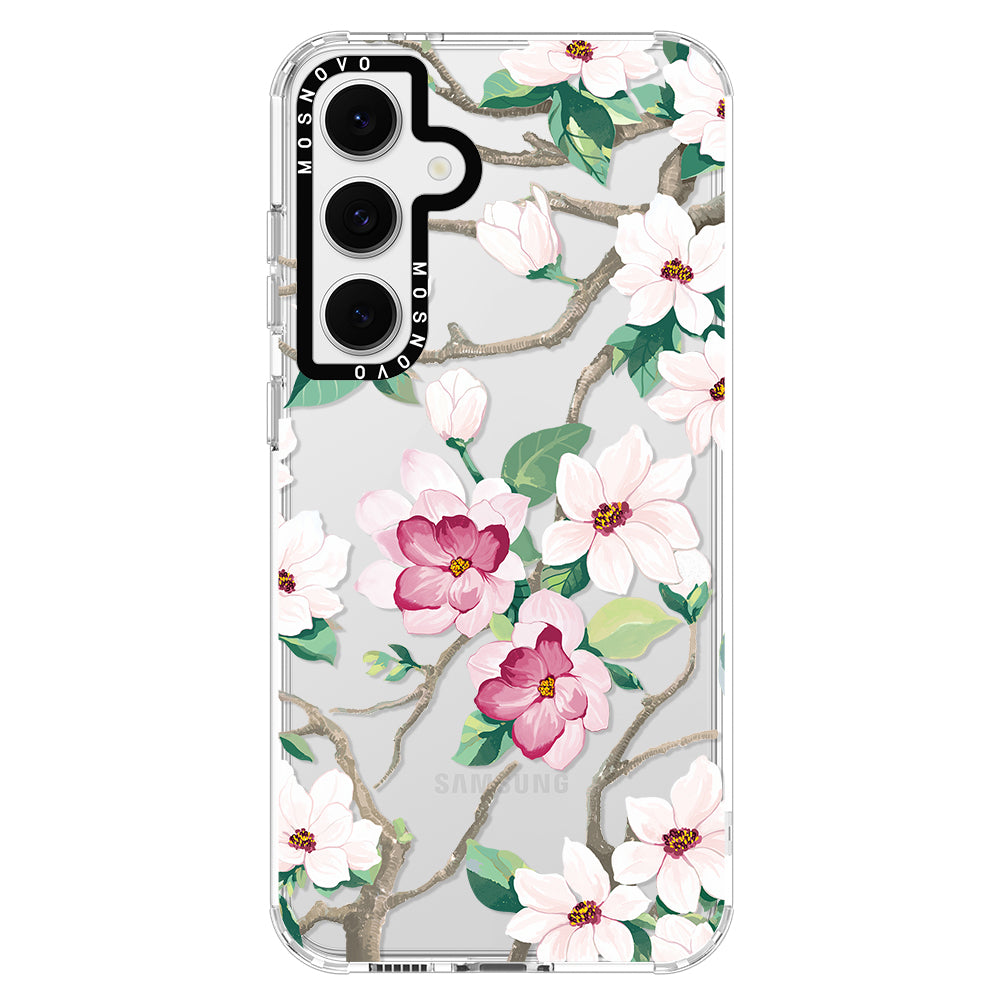 Magnolia Phone Case - Samsung Galaxy S24 FE Case - MOSNOVO