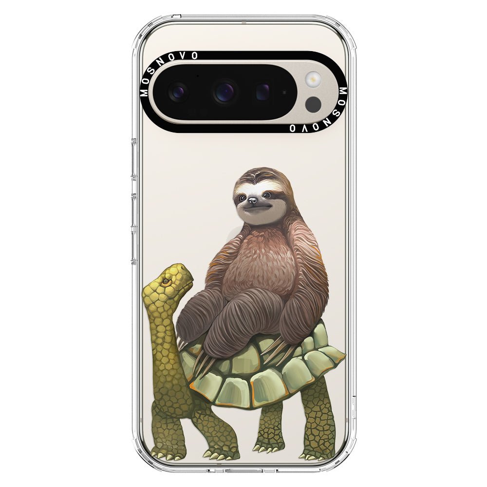 Sloth Turtle Phone Case - Google Pixel 9 Pro Case