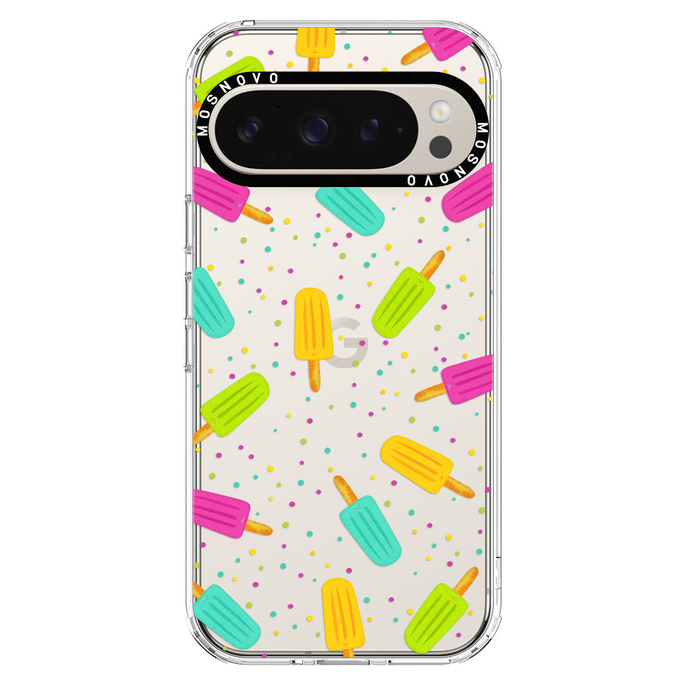 Rainbow Ice Pop Phone Case - Google Pixel 9 Pro Case