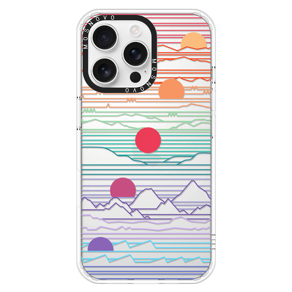 Sunset Phone Case - iPhone 16 Pro Max Case - MOSNOVO