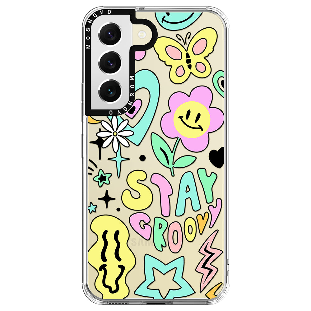 Stay Groovy Phone Case - Samsung Galaxy S22 Case