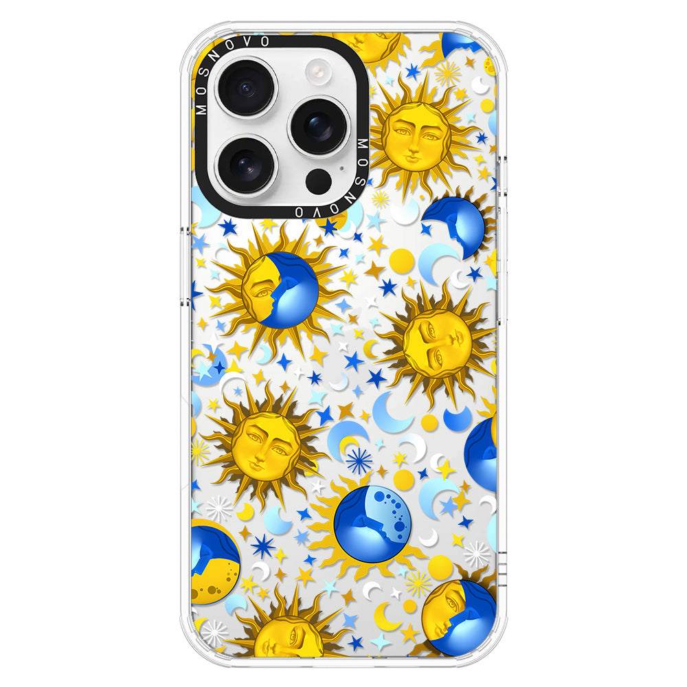 Sun and Moon Phone Case - iPhone 16 Pro Max Case - MOSNOVO