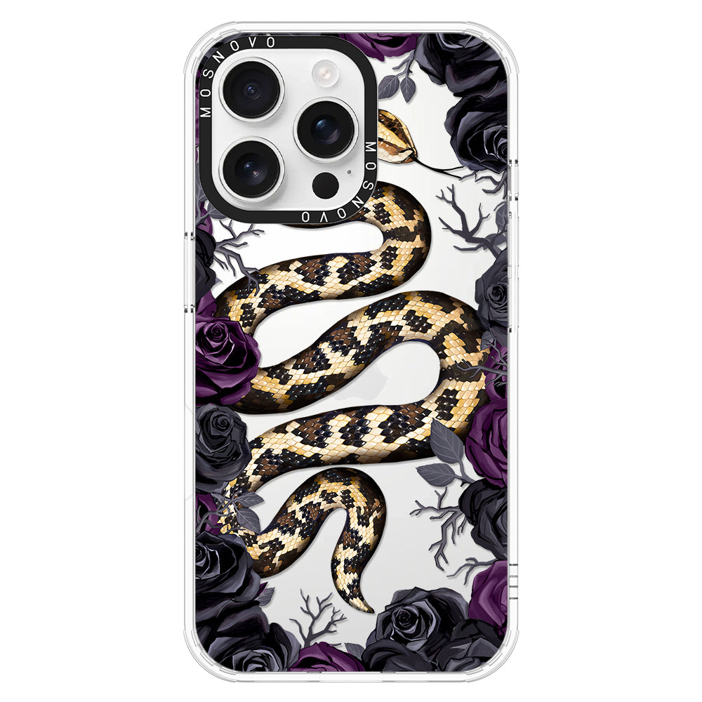 Secret Snake Garden Phone Case - iPhone 16 Pro Max Case - MOSNOVO