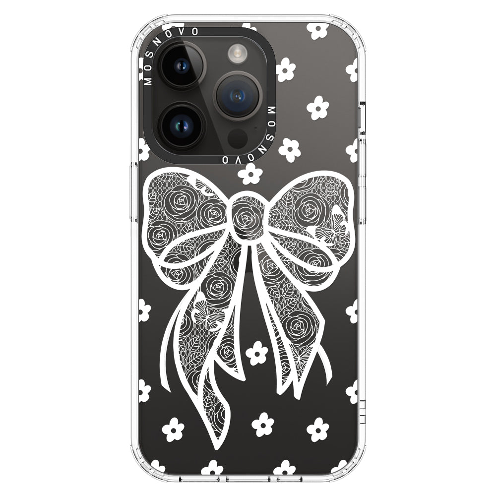 Lacey Bow Phone Case - iPhone 14 Pro Case