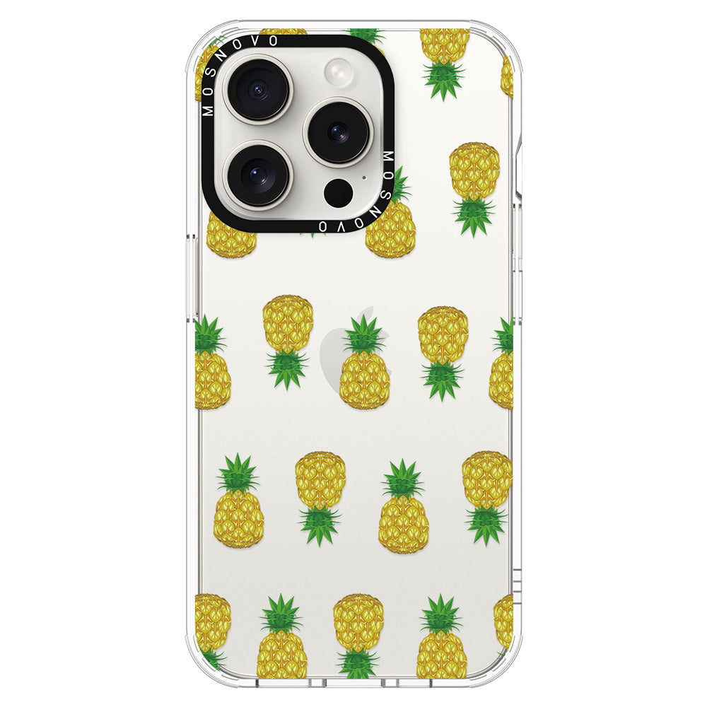 Cute Pineapples Phone Case - iPhone 16 Pro Case - MOSNOVO