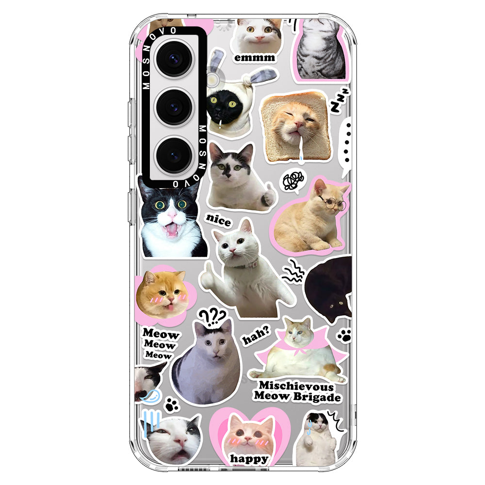 The Cat Brigade Phone Case - Samsung Galaxy S24 Case