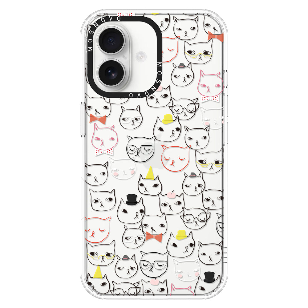 Grumpy Cat Phone Case - iPhone 16 Case - MOSNOVO