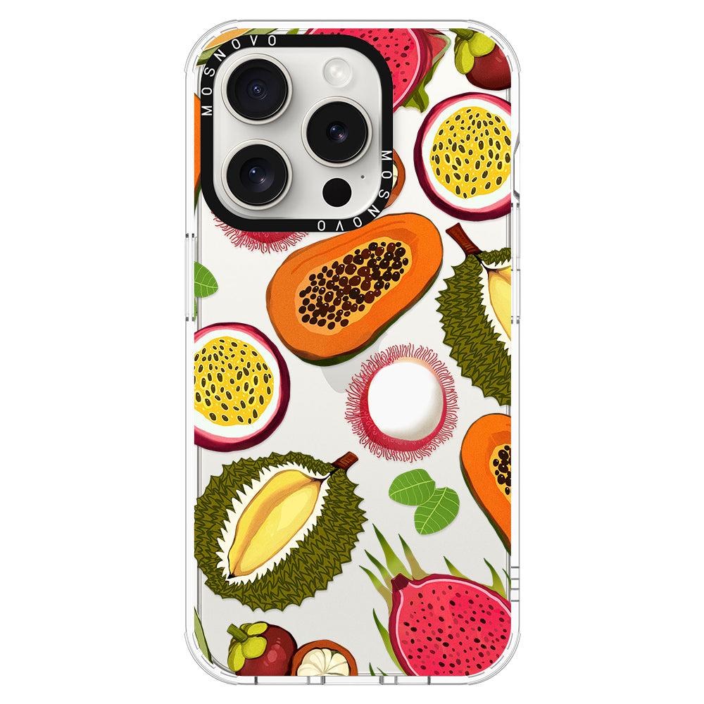 Tropical Fruit Phone Case - iPhone 16 Pro Case - MOSNOVO