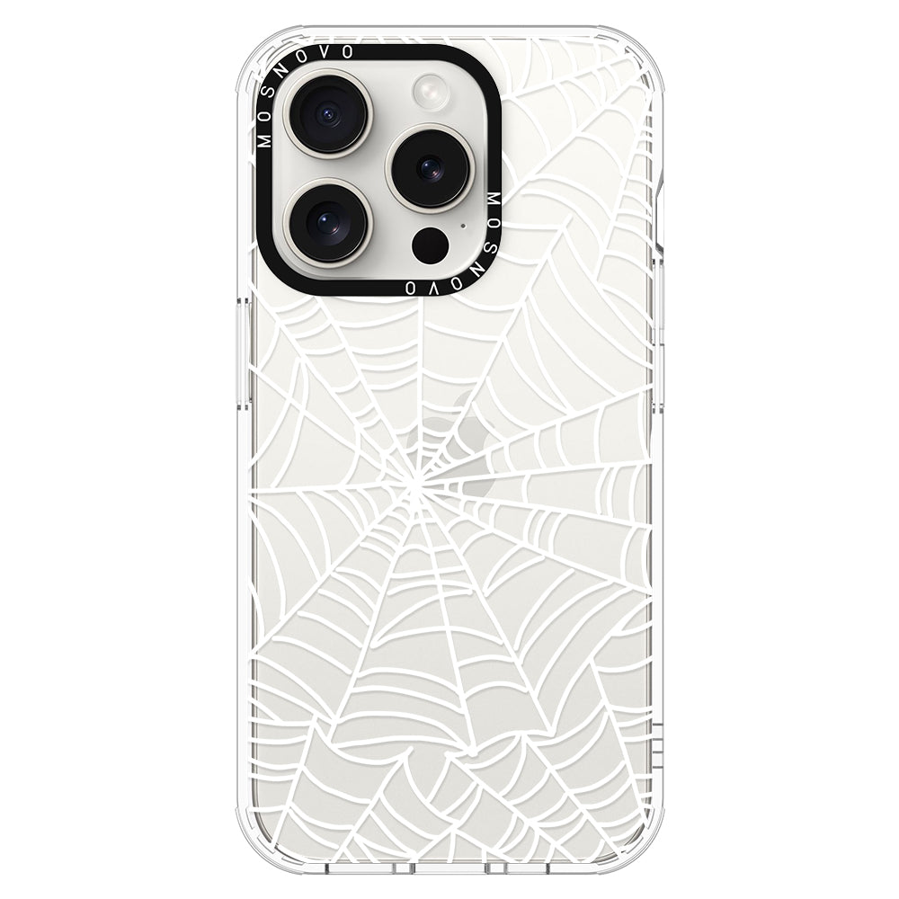 Spider Web Phone Case - iPhone 16 Pro Case - MOSNOVO