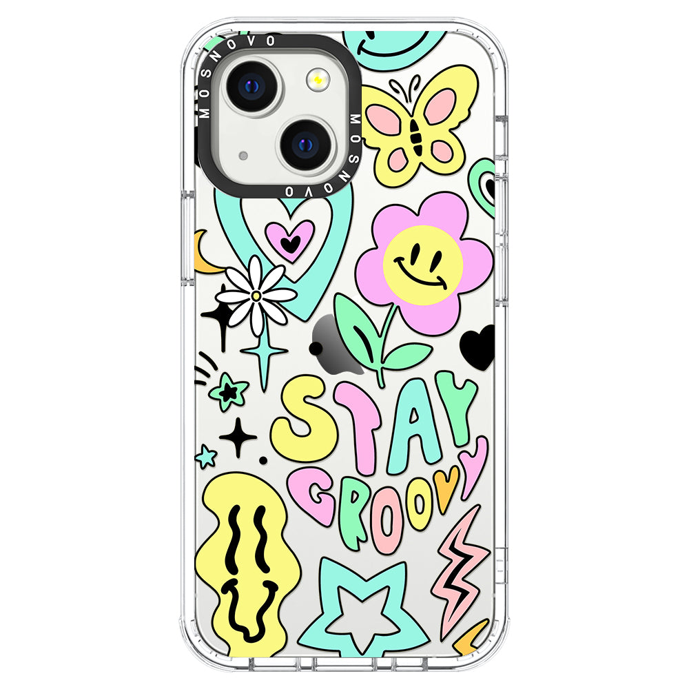 Stay Groovy Phone Case - iPhone 13 Mini Case