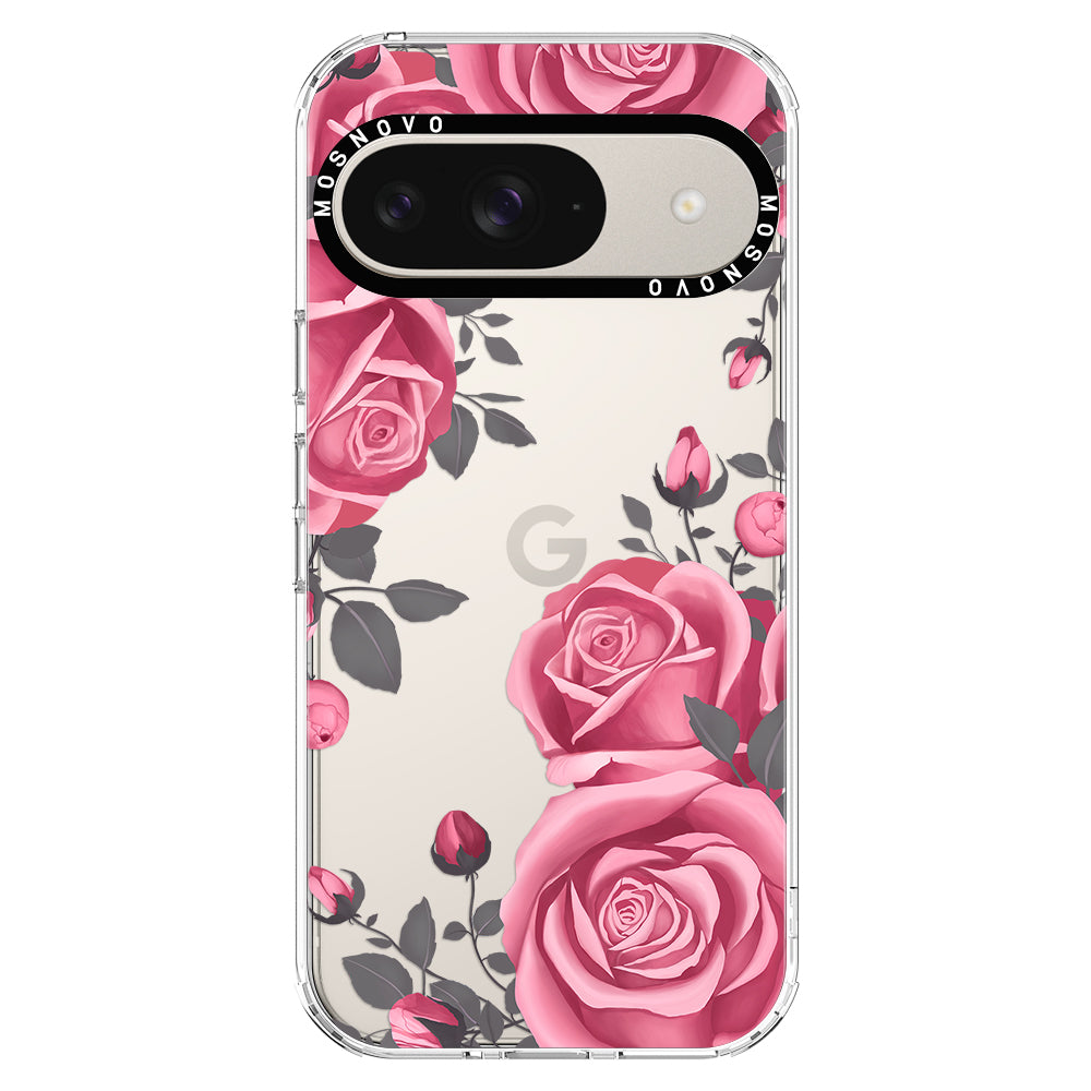 Viva Magenta Flower Phone Case - Google Pixel 9 Case