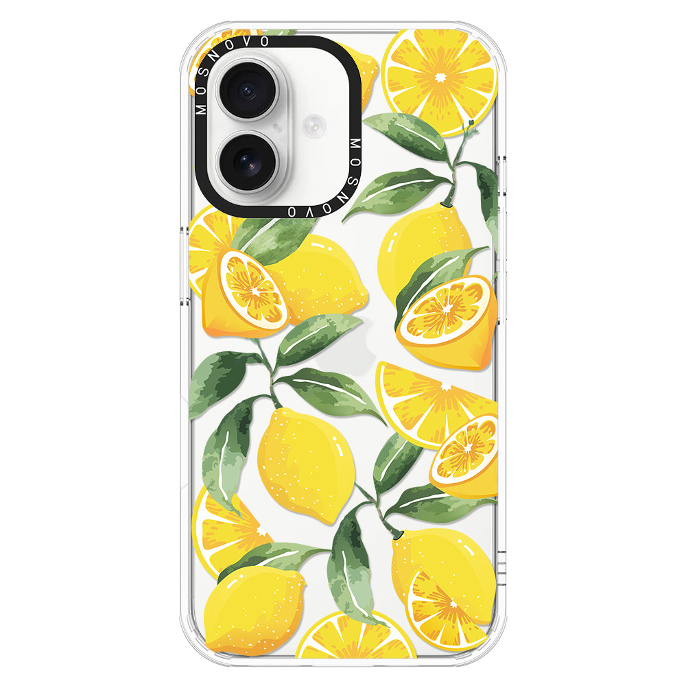 Lemon Phone Case - iPhone 16 Case - MOSNOVO