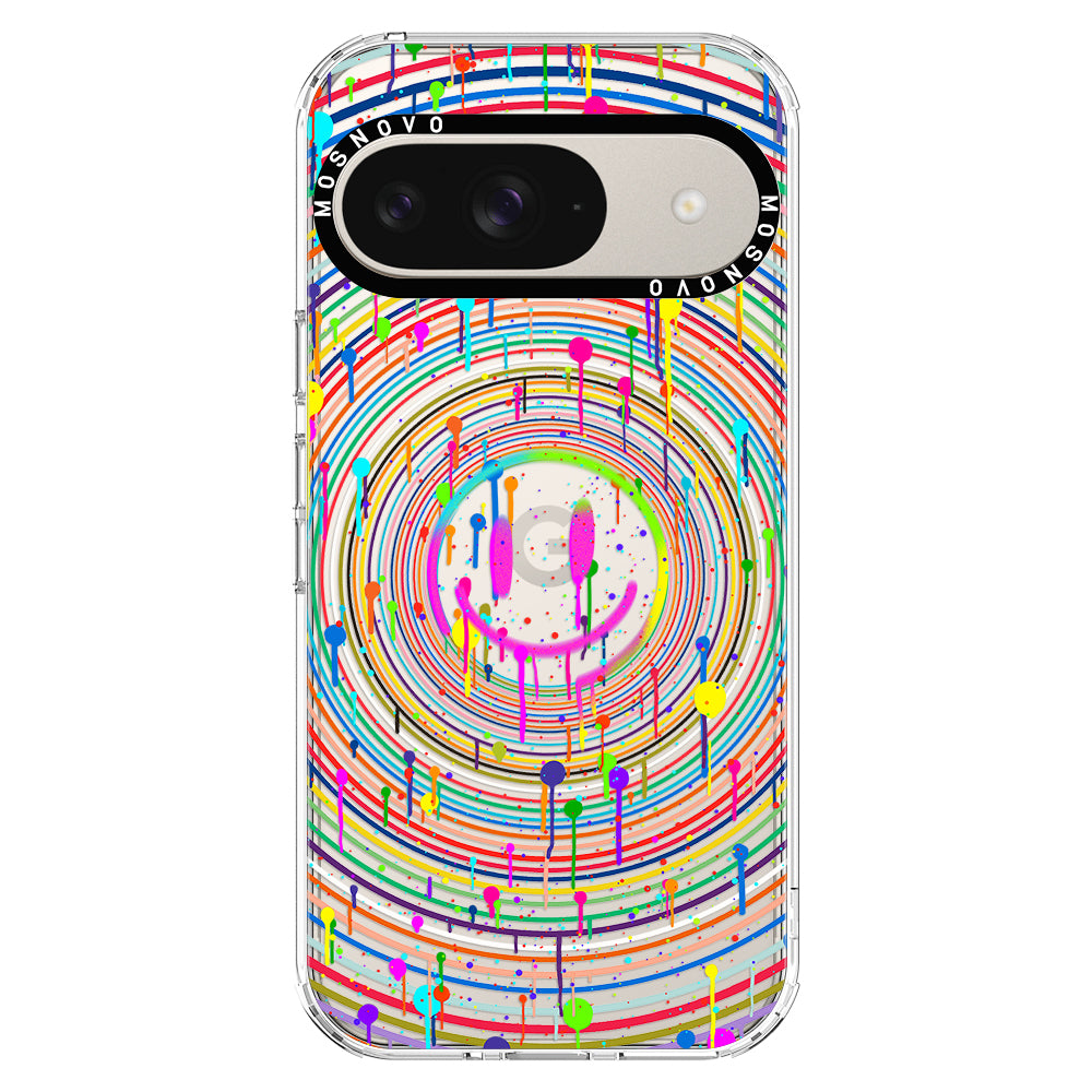 Dripping Smile Art Phone Case - Google Pixel 9 Case