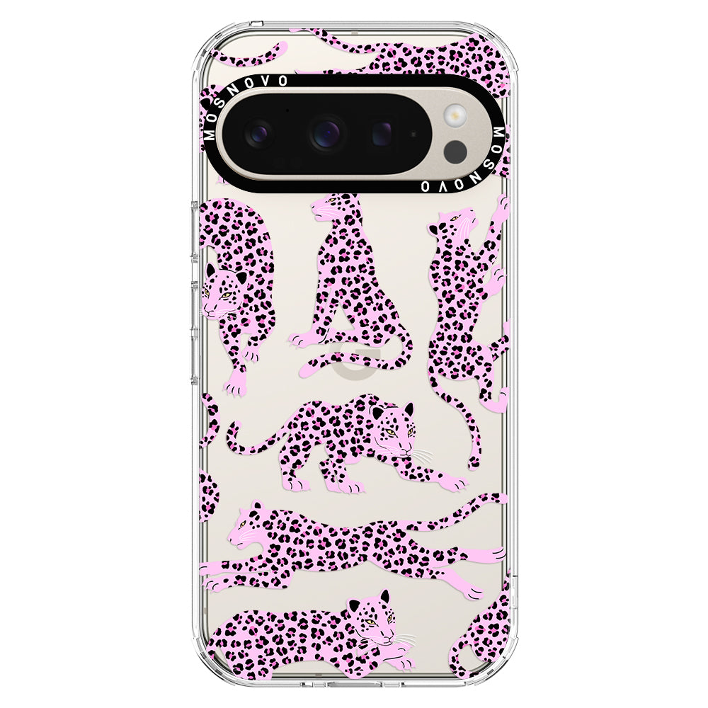 Pink Leopard Phone Case - Google Pixel 9 Pro Case