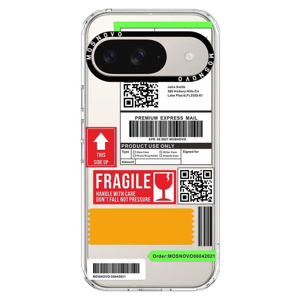 MOSNOVO Mail Label Phone Case - Google Pixel 9 Case