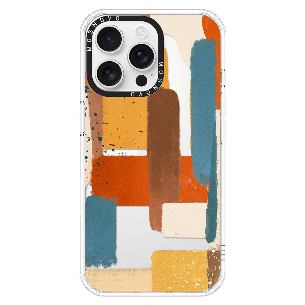 Modern Abstract Artwork Phone Case - iPhone 16 Pro Max Case - MOSNOVO