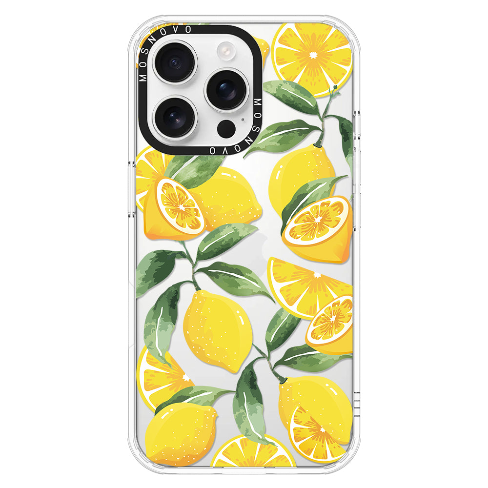 Lemon Phone Case - iPhone 16 Pro Max Case - MOSNOVO