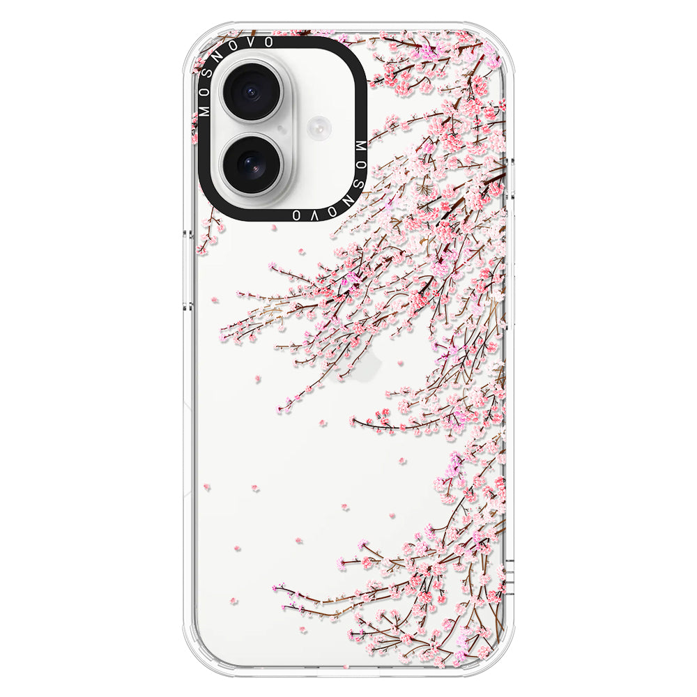 Cherry Blossom Phone Case - iPhone 16 Plus Case - MOSNOVO