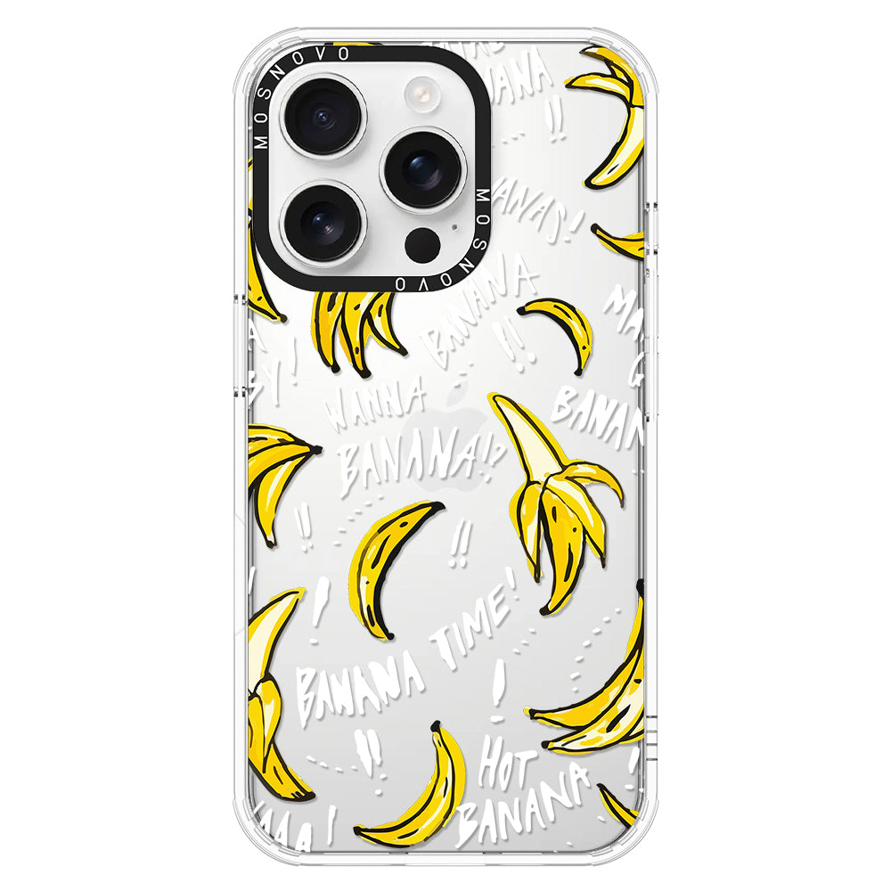 Banana Banana Phone Case - iPhone 16 Pro Case - MOSNOVO