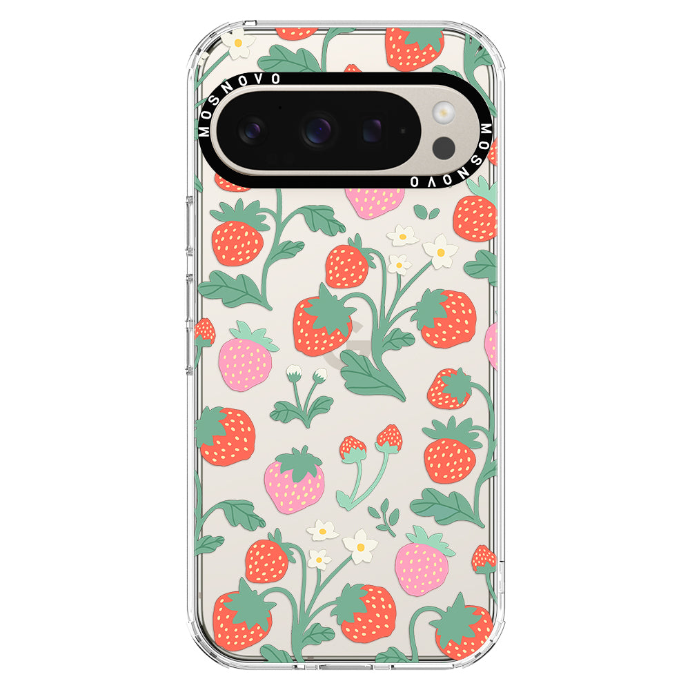 Strawberry Garden Phone Case - Google Pixel 9 Pro Case