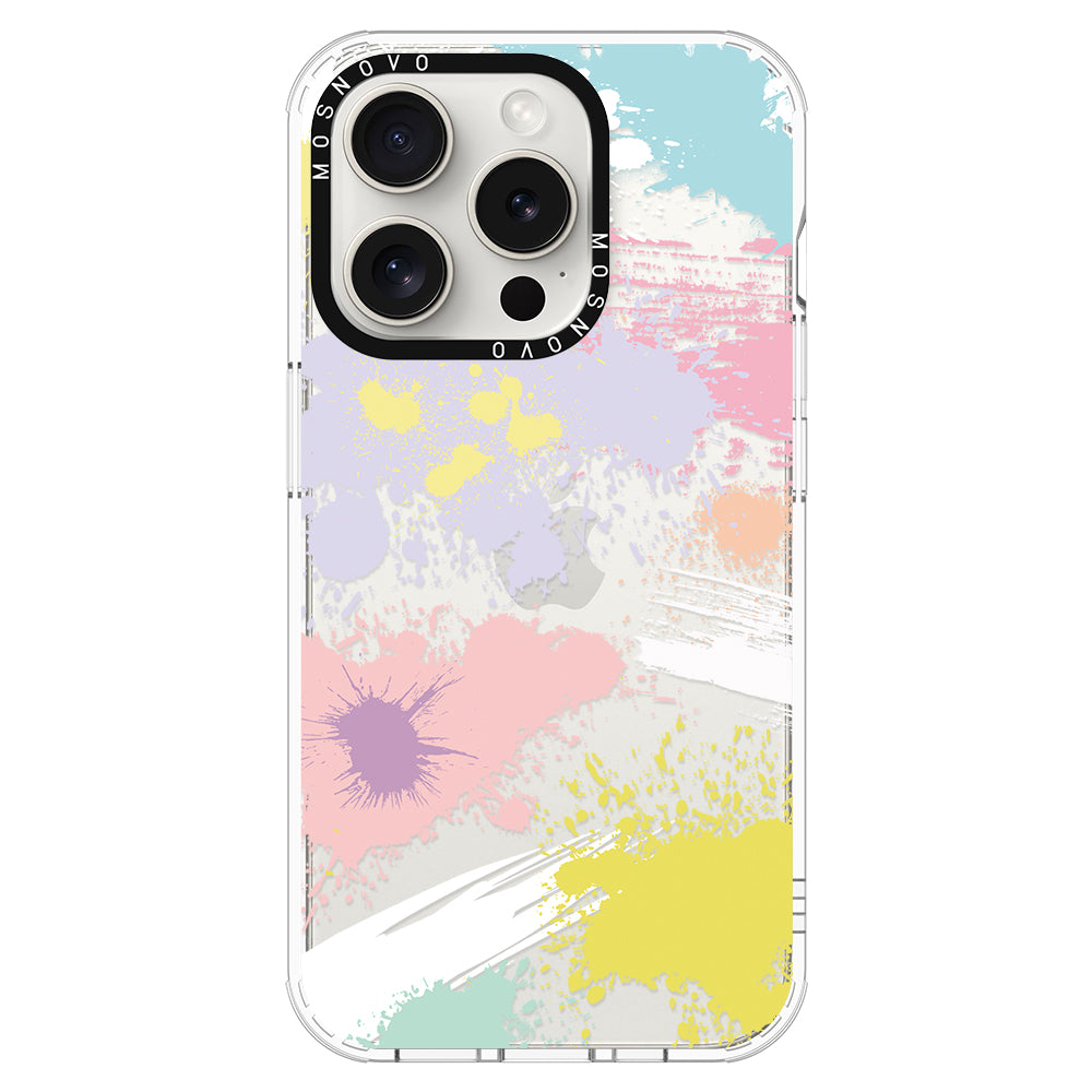 Splash Paint Phone Case - iPhone 16 Pro Case - MOSNOVO