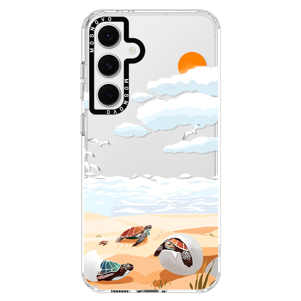 Baby Tortoise Phone Case - Samsung Galaxy S24 FE Case - MOSNOVO