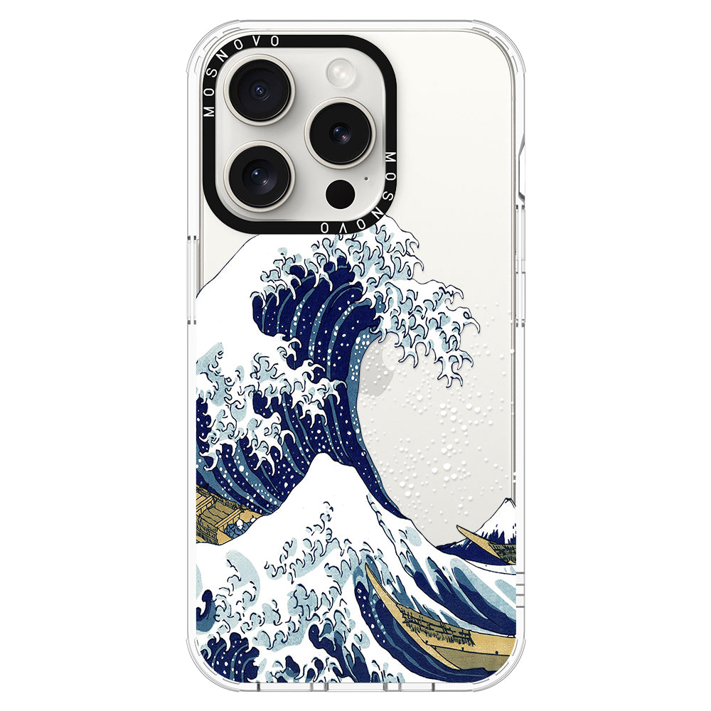 Great Wave Phone Case - iPhone 16 Pro Case - MOSNOVO