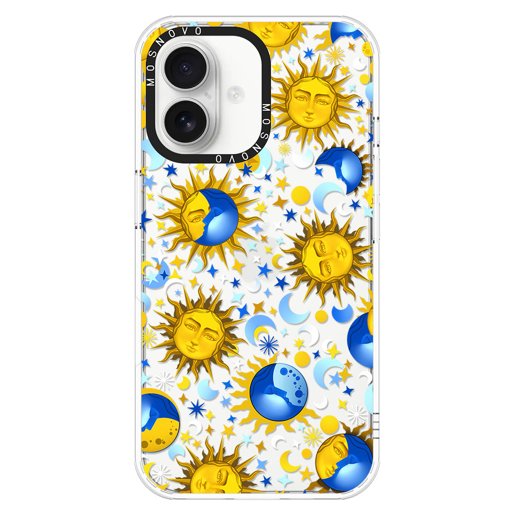 Sun and Moon Phone Case - iPhone 16 Plus Case - MOSNOVO