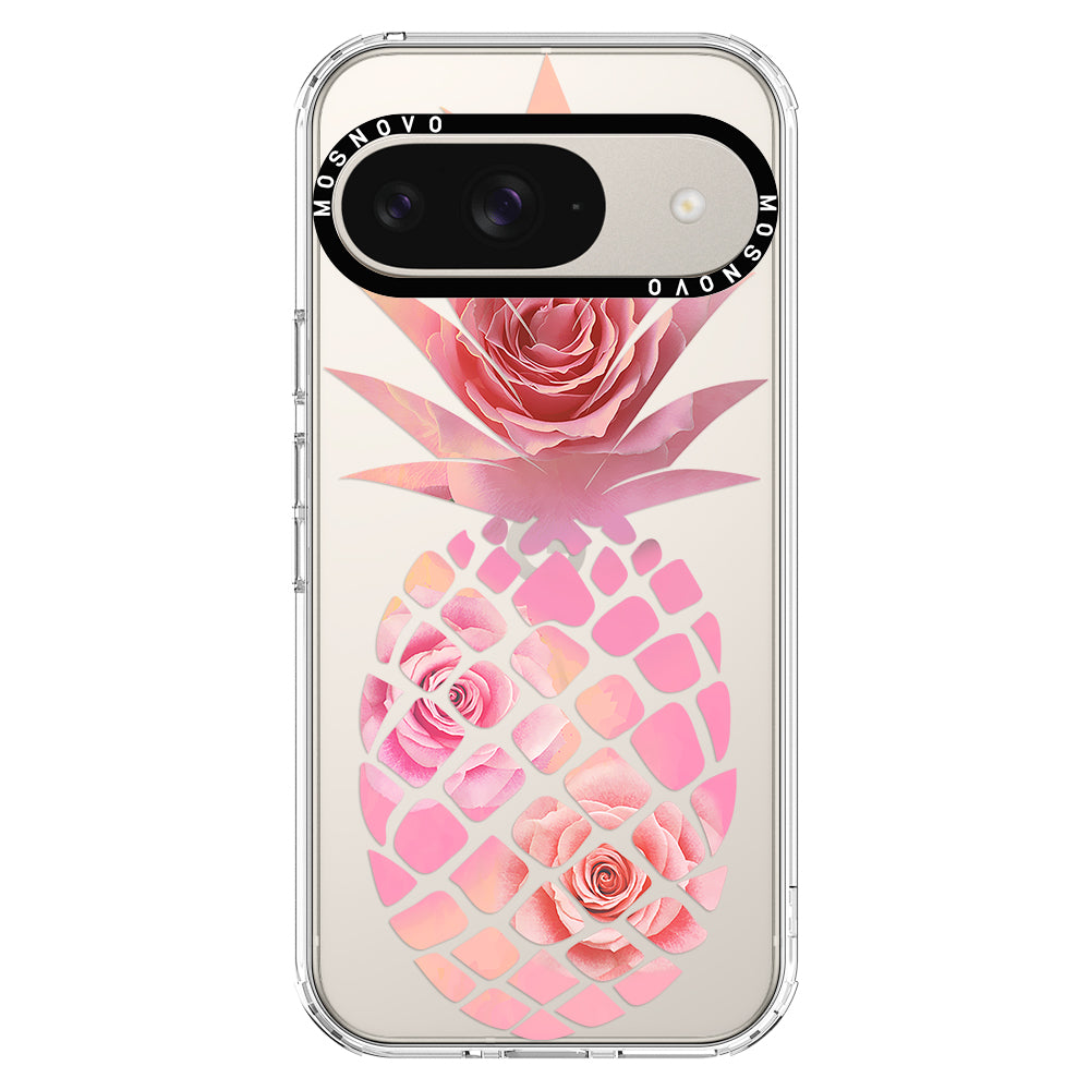 Pink Floral Pineapple Phone Case - Google Pixel 9 Case