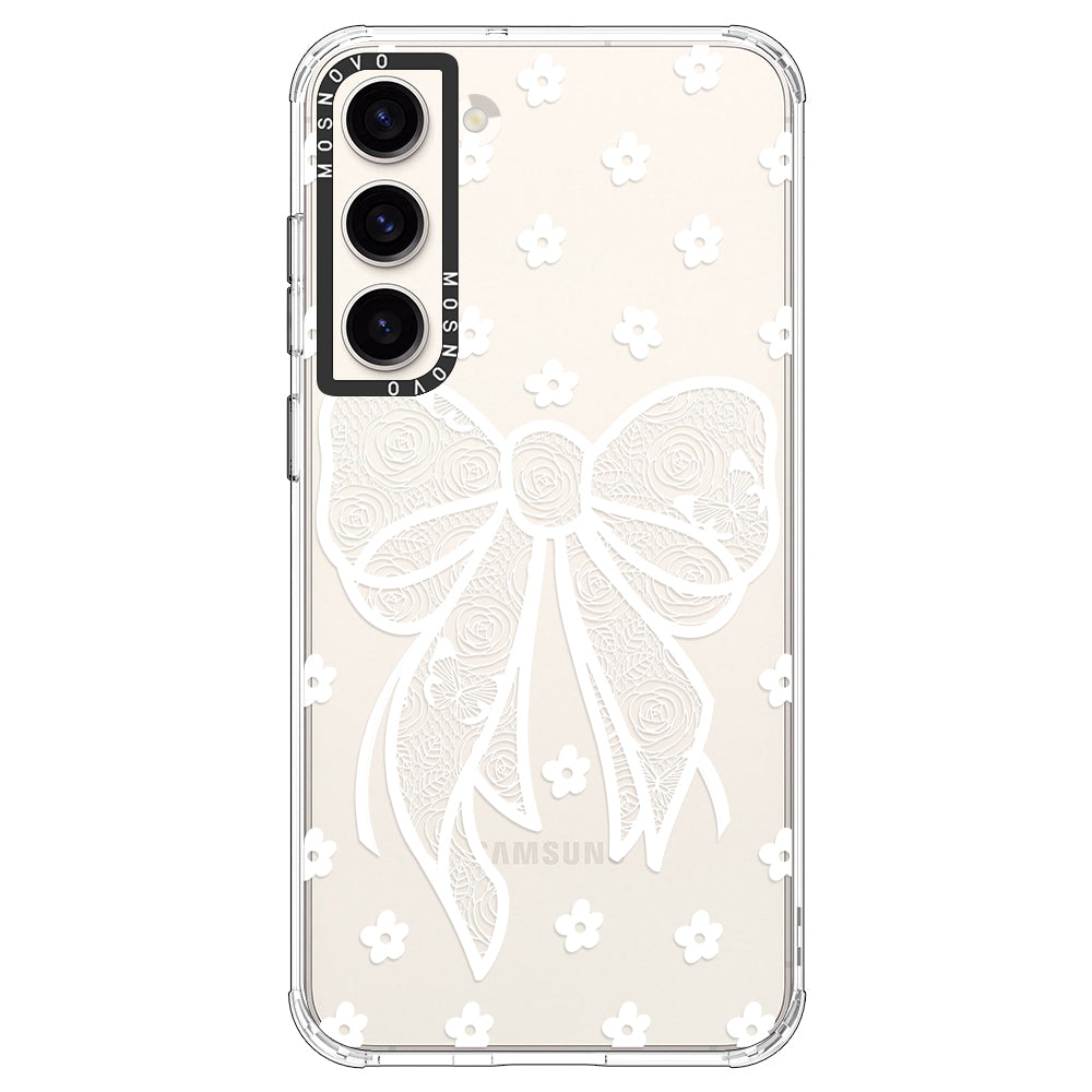 Lacey Bow Phone Case - Samsung Galaxy S23 Plus Case