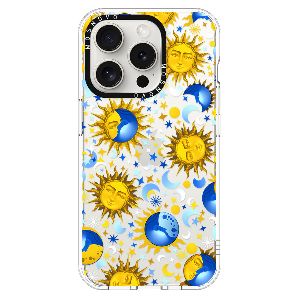 Sun and Moon Phone Case - iPhone 16 Pro Case - MOSNOVO