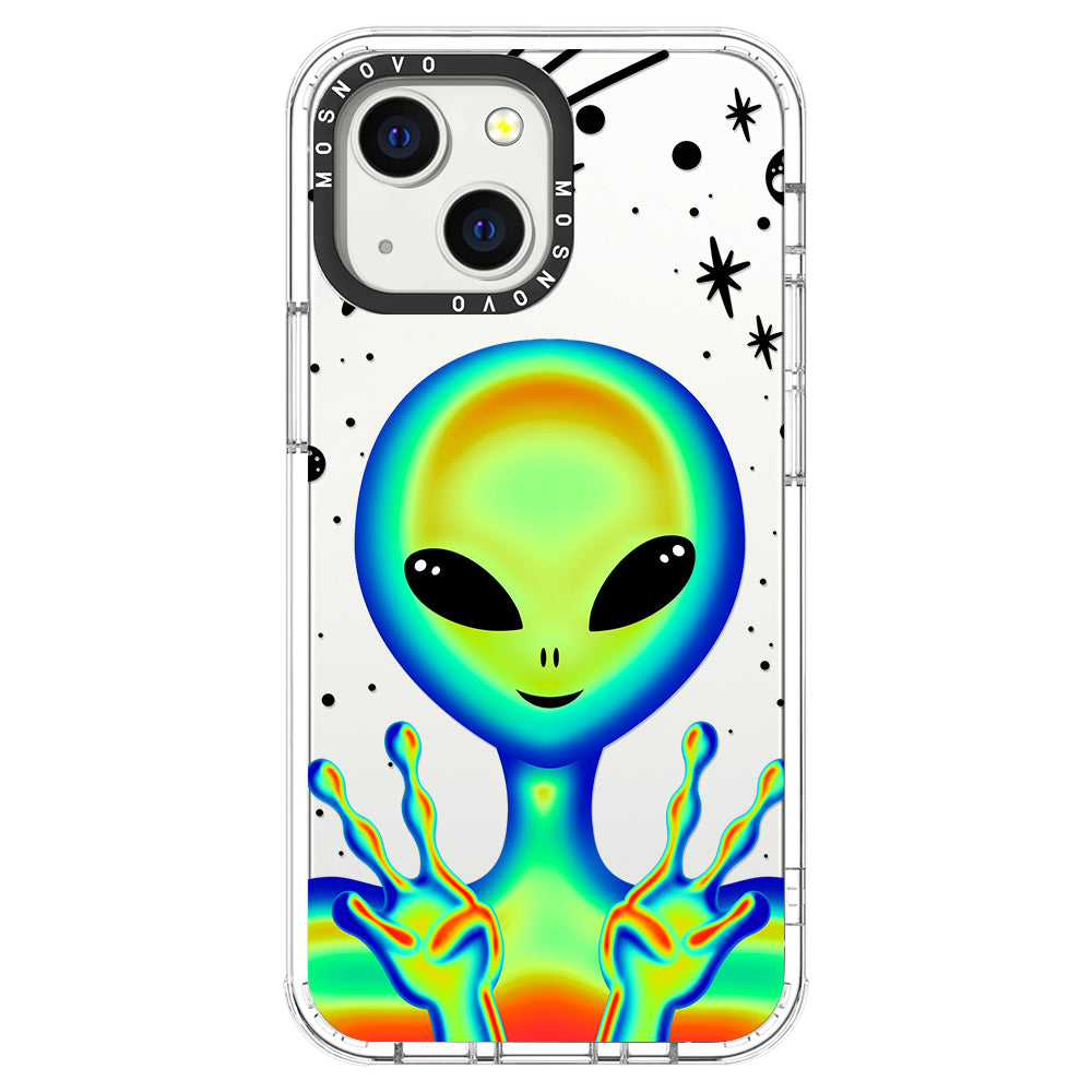 Alien Piece Phone Case - iPhone 13 Mini Case