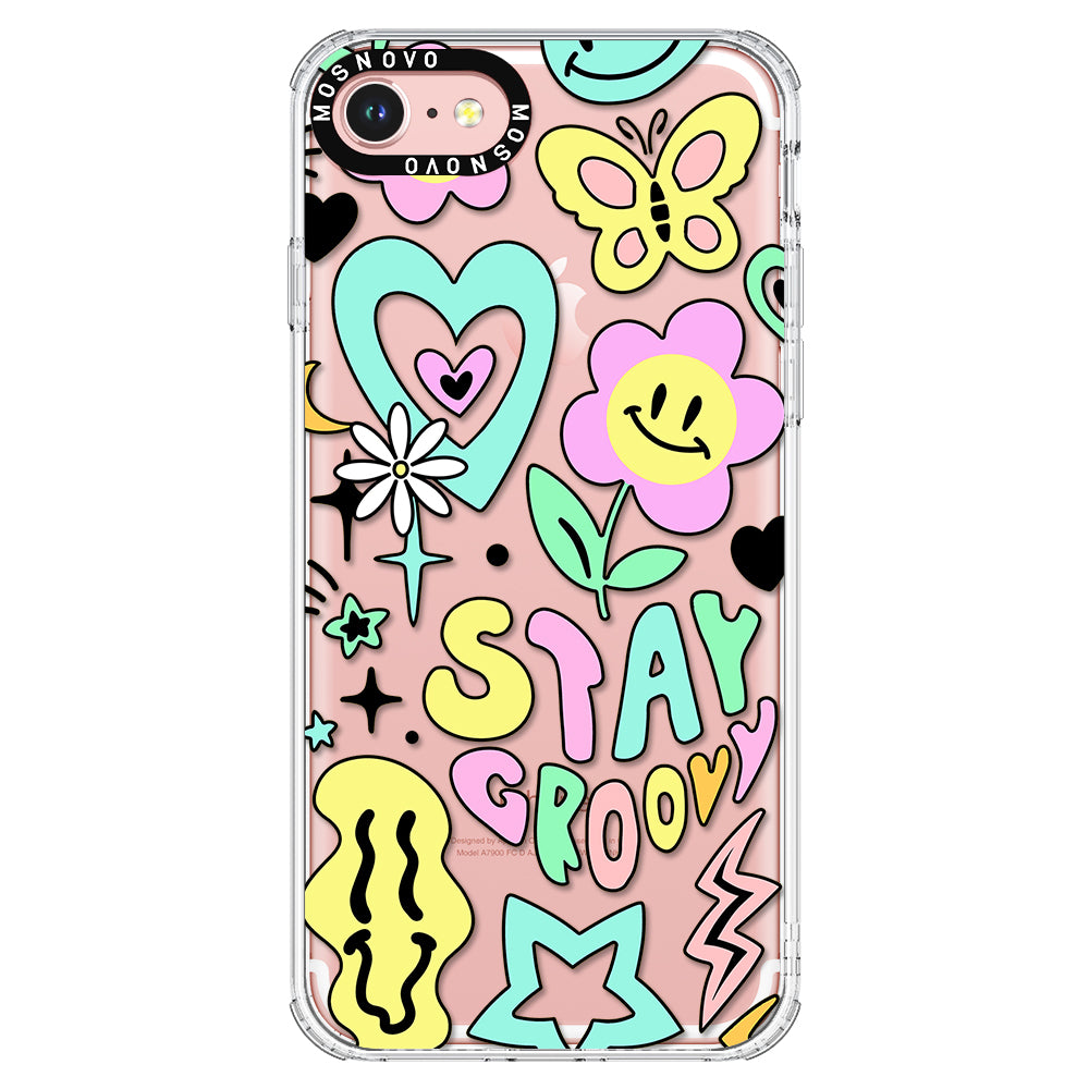 Stay Groovy Phone Case - iPhone SE 2022 Case