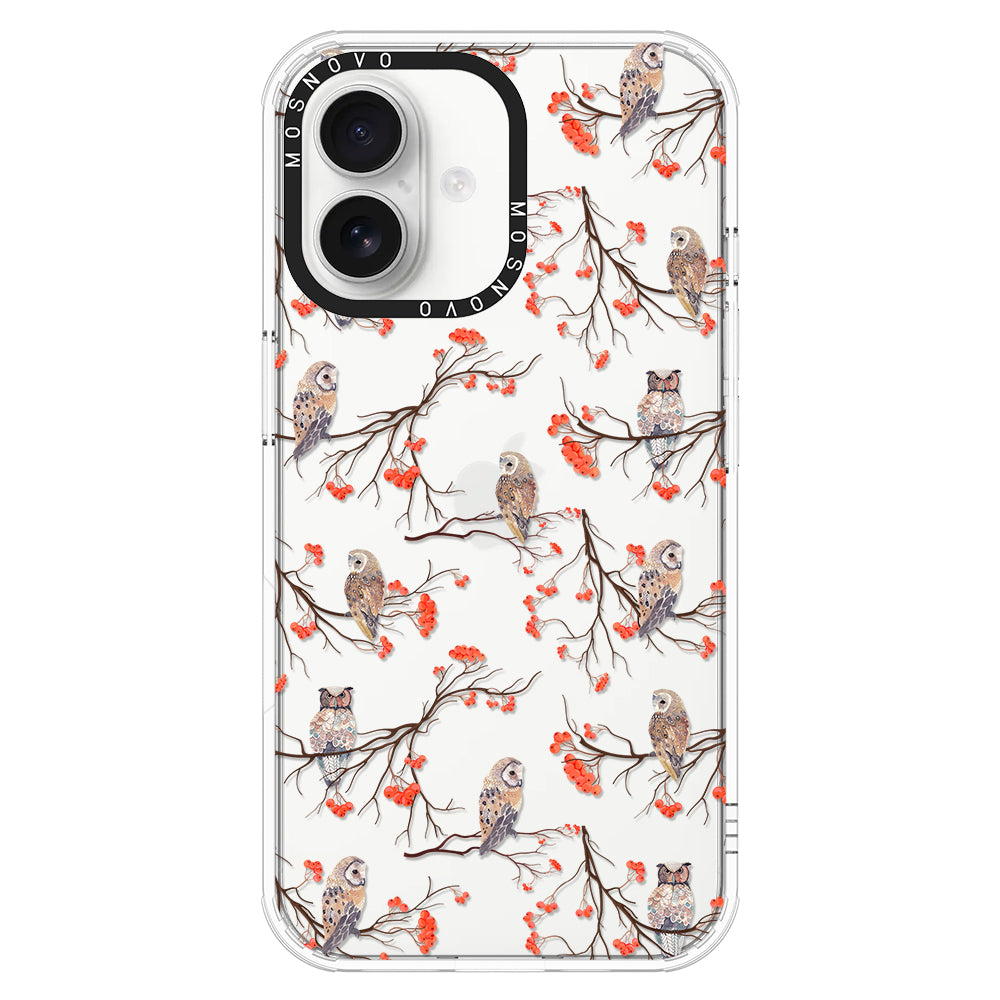 Owl Phone Case - iPhone 16 Case - MOSNOVO