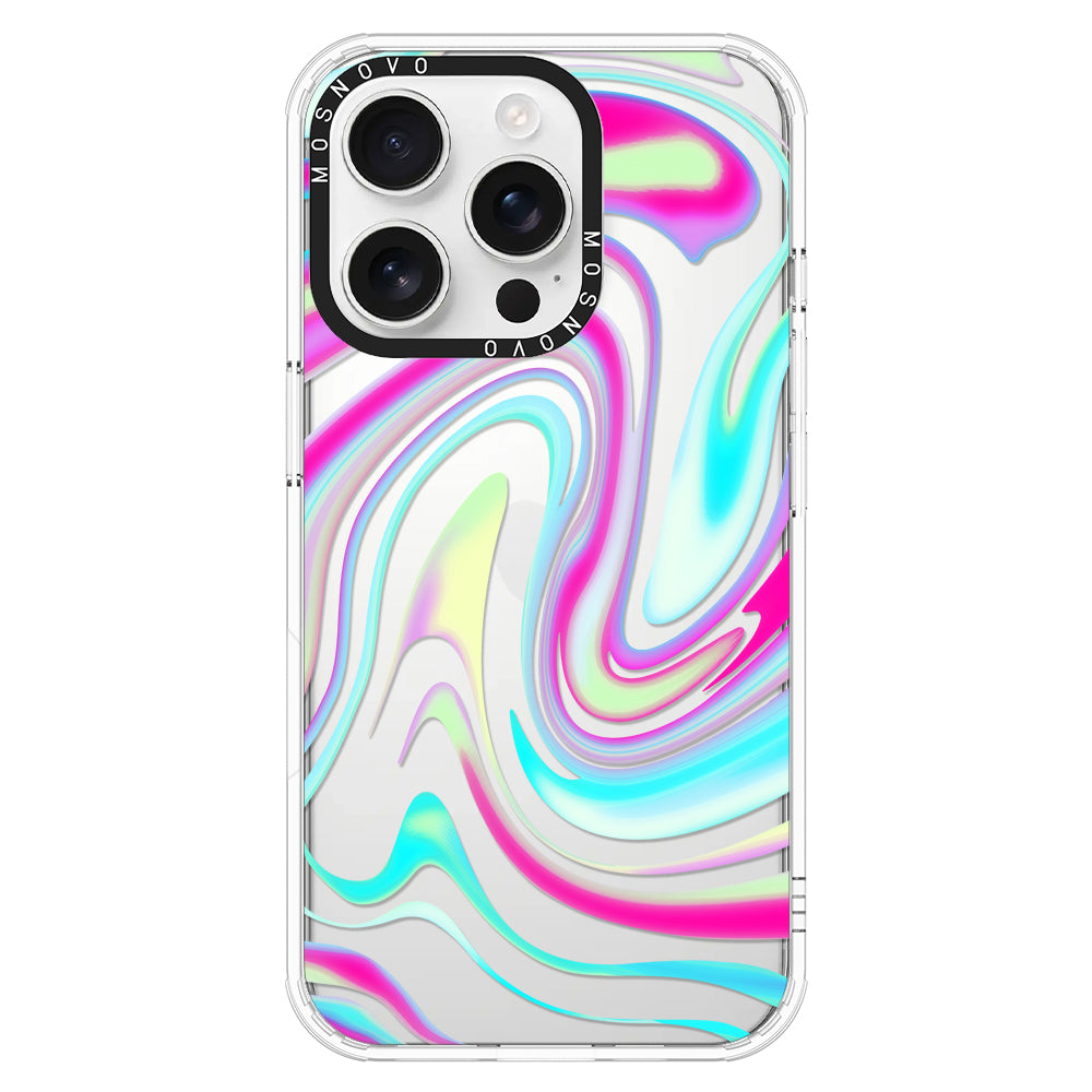 Psychedelic Swirls Phone Case - iPhone 16 Pro Case - MOSNOVO